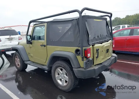 2013 Jeep Wrangler Sport из США, поврежденный, VIN 1C4AJWAGXDL609889